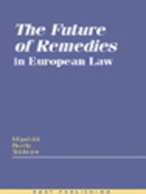 cover image of The Future of Remedies in Europe